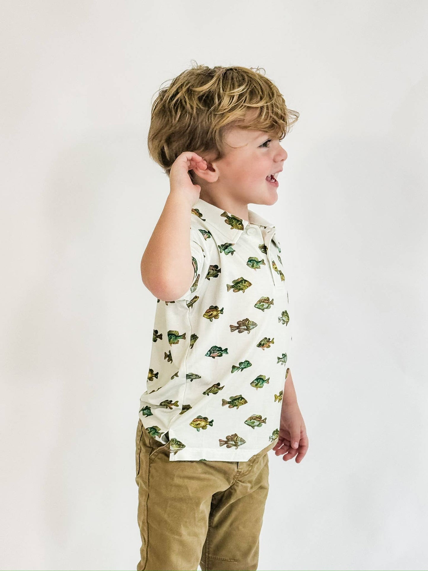 Lake Fish - SS Polo Shirt