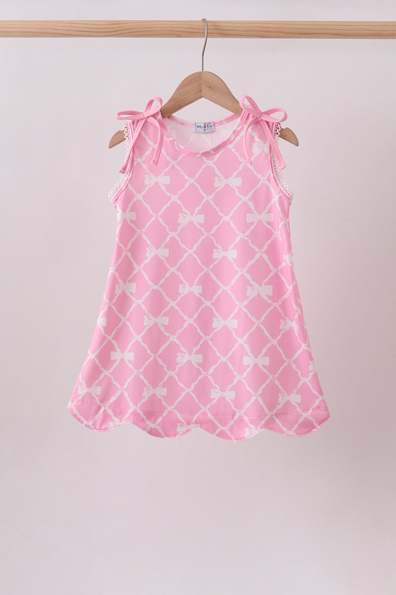 Pink Bow Dress