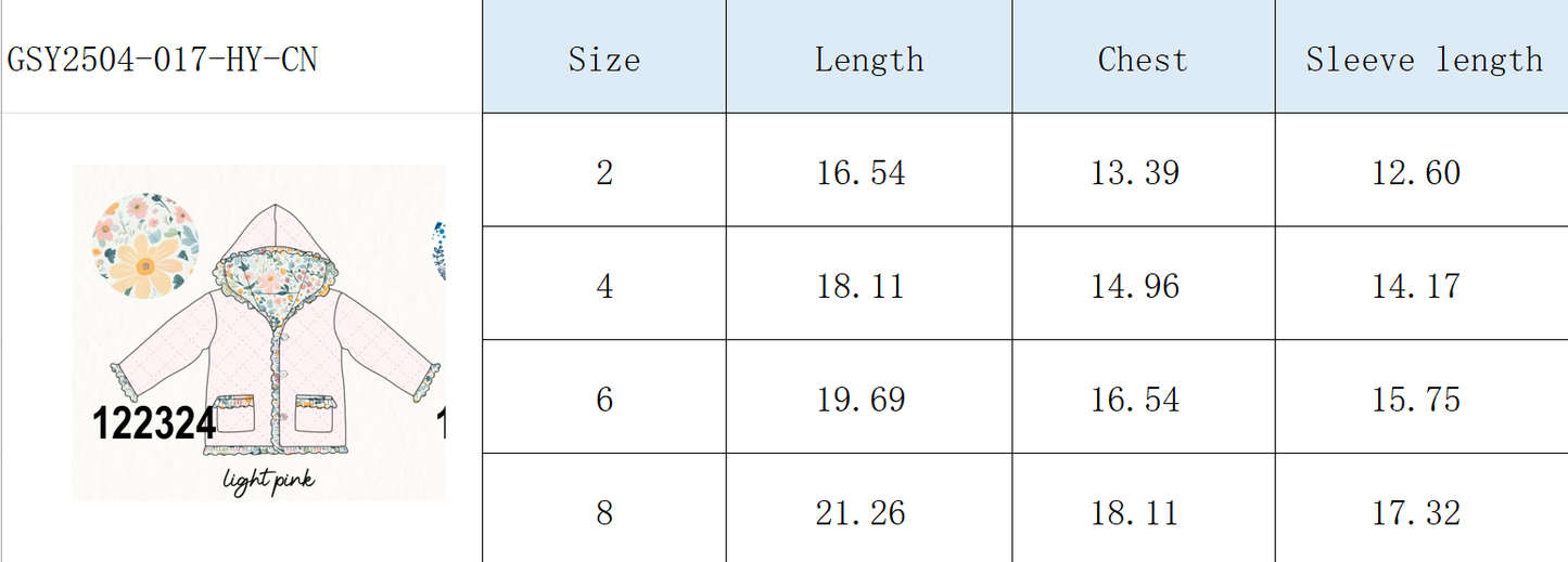 Red floral print ruffle quilted jacket