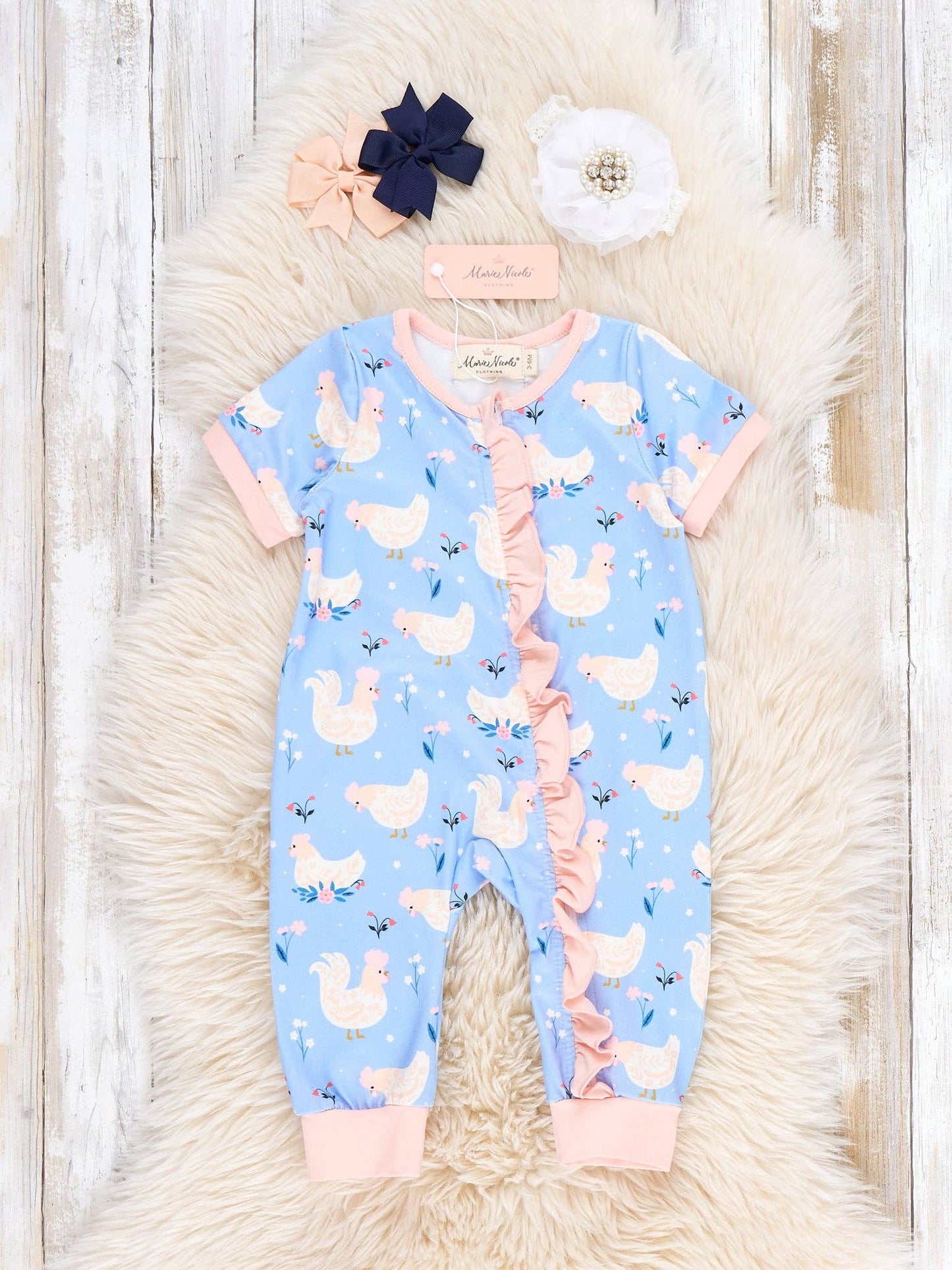 Flutter & Flock Chicky Sleeper Pajamas