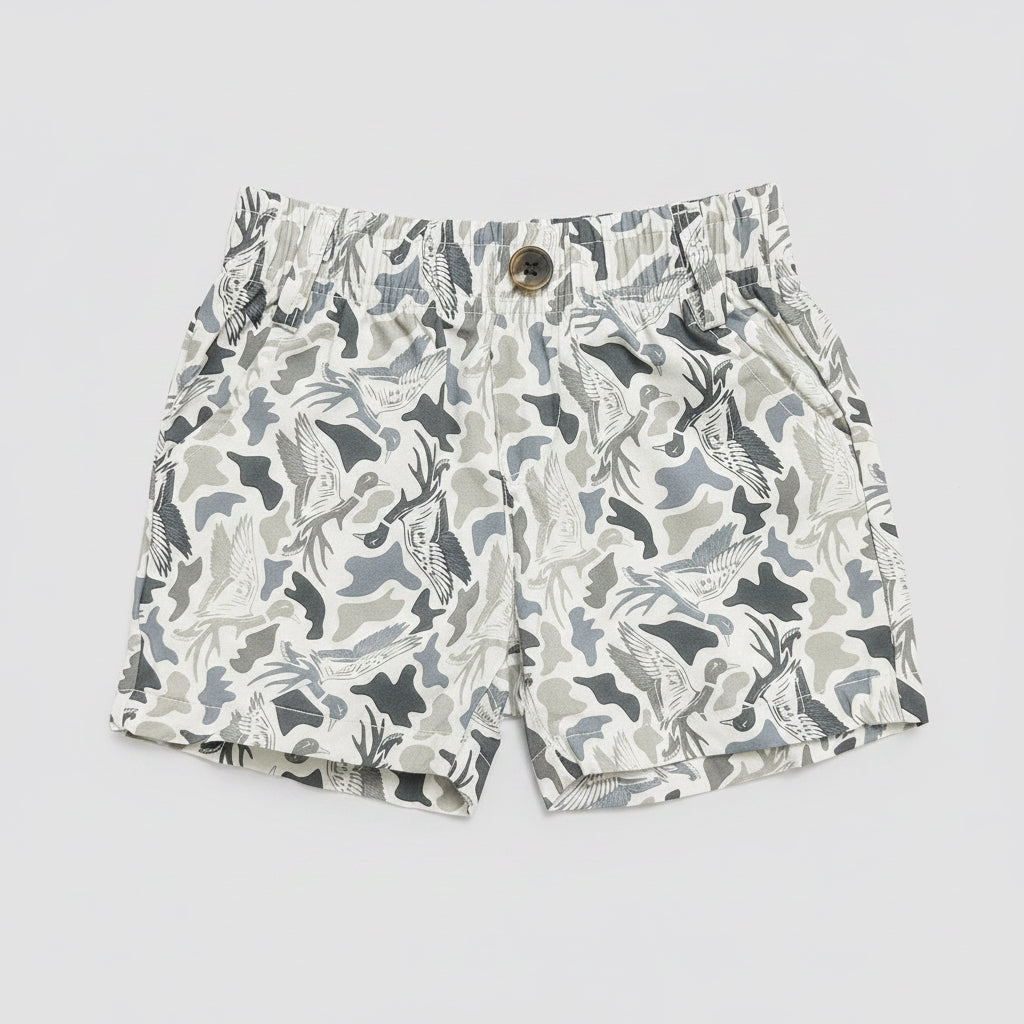 Flyaway Camo Shorts