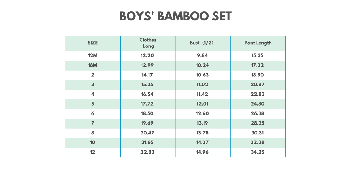 Sage santa claus bamboo pajama set