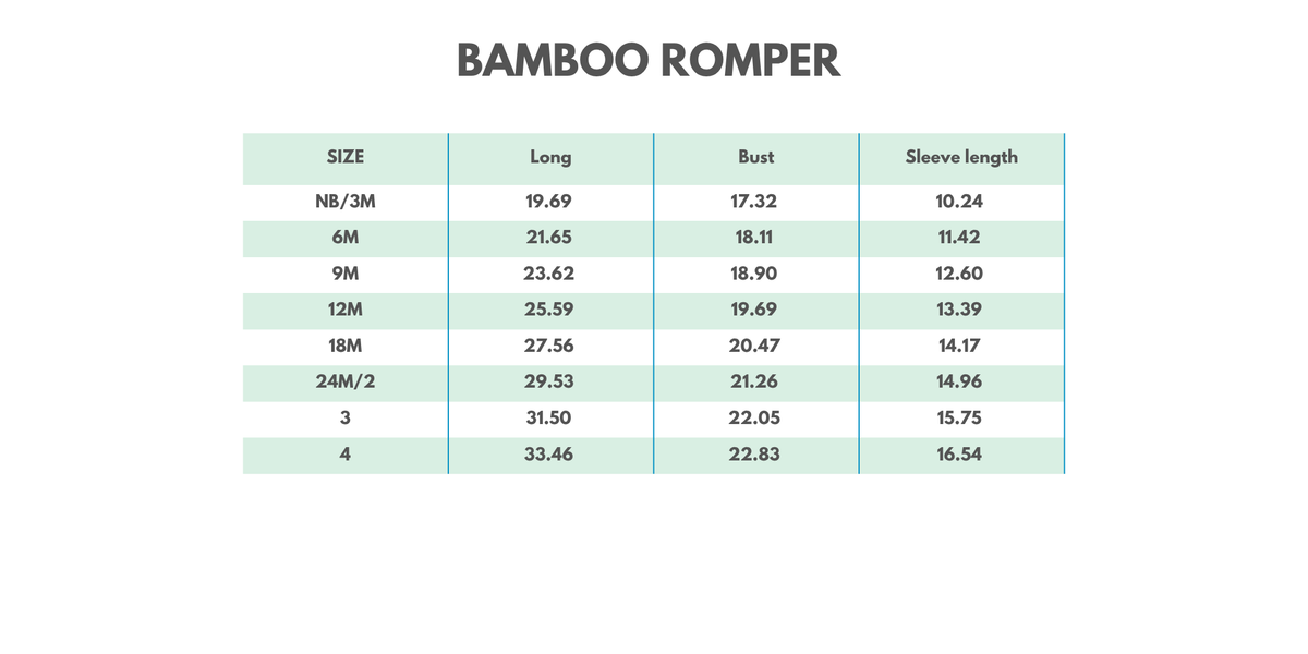 Red character bamboo zipper romper