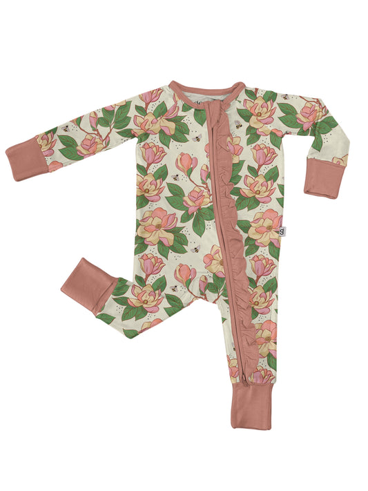 Magnolias - Zip Convertible Pajamas