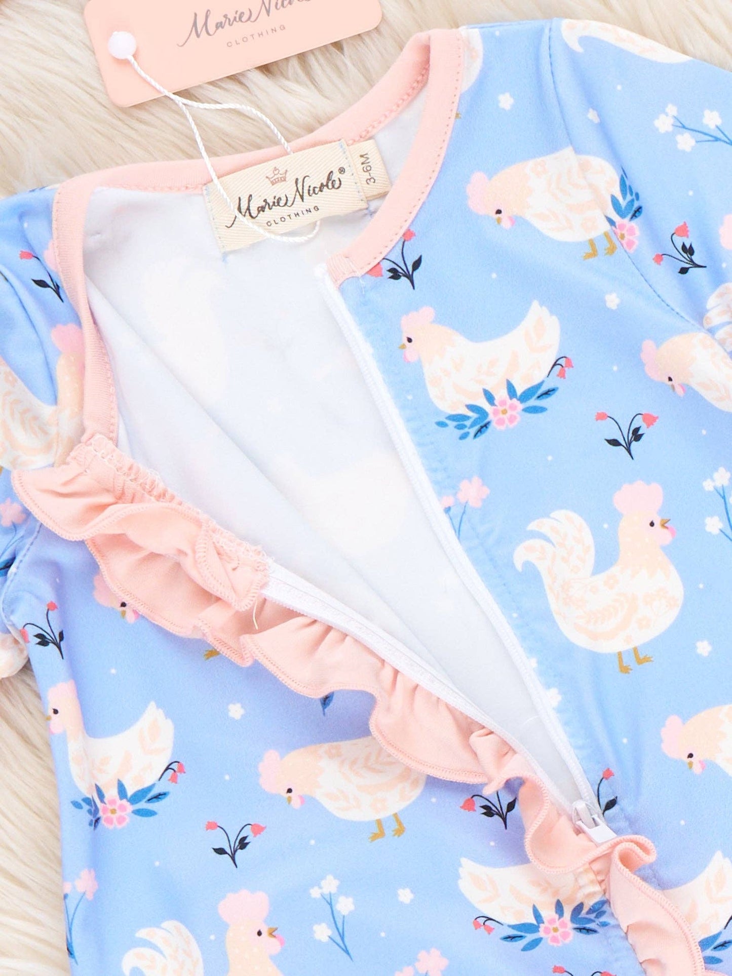 Flutter & Flock Chicky Sleeper Pajamas