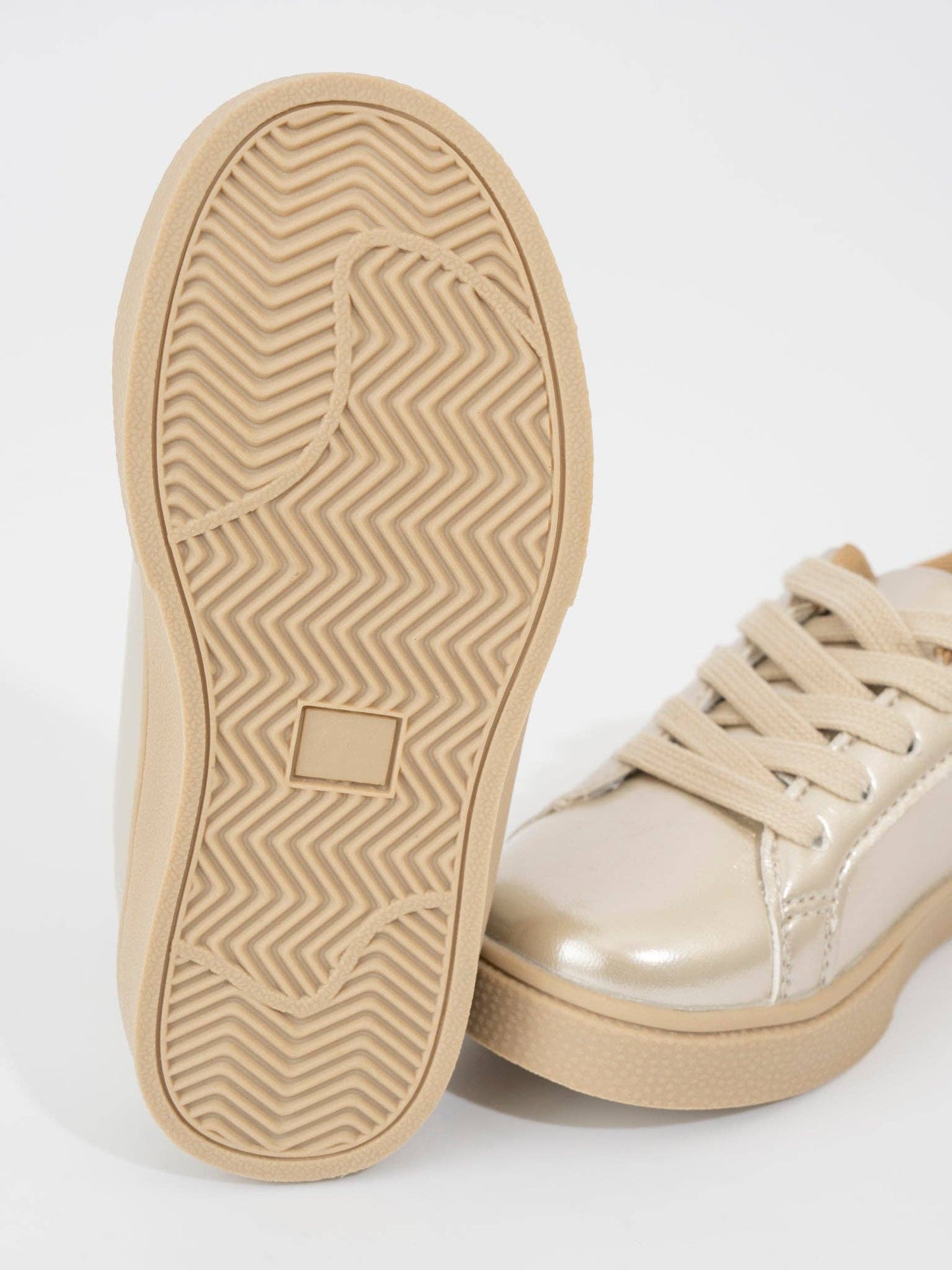 Girls' Sparkle Star Sneaker - Metallic Gold